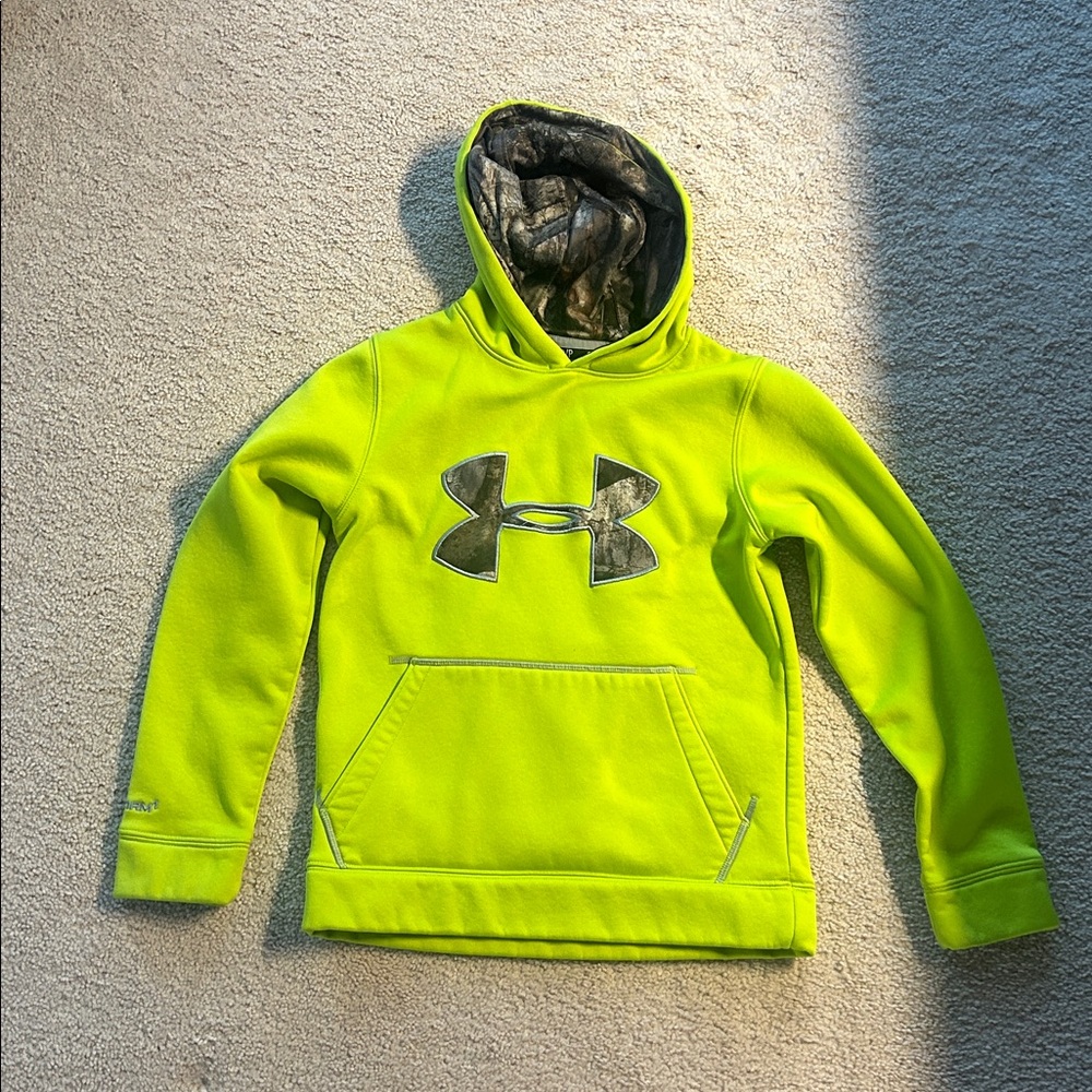 Under Armour Kids Bright Yellow Hoodie